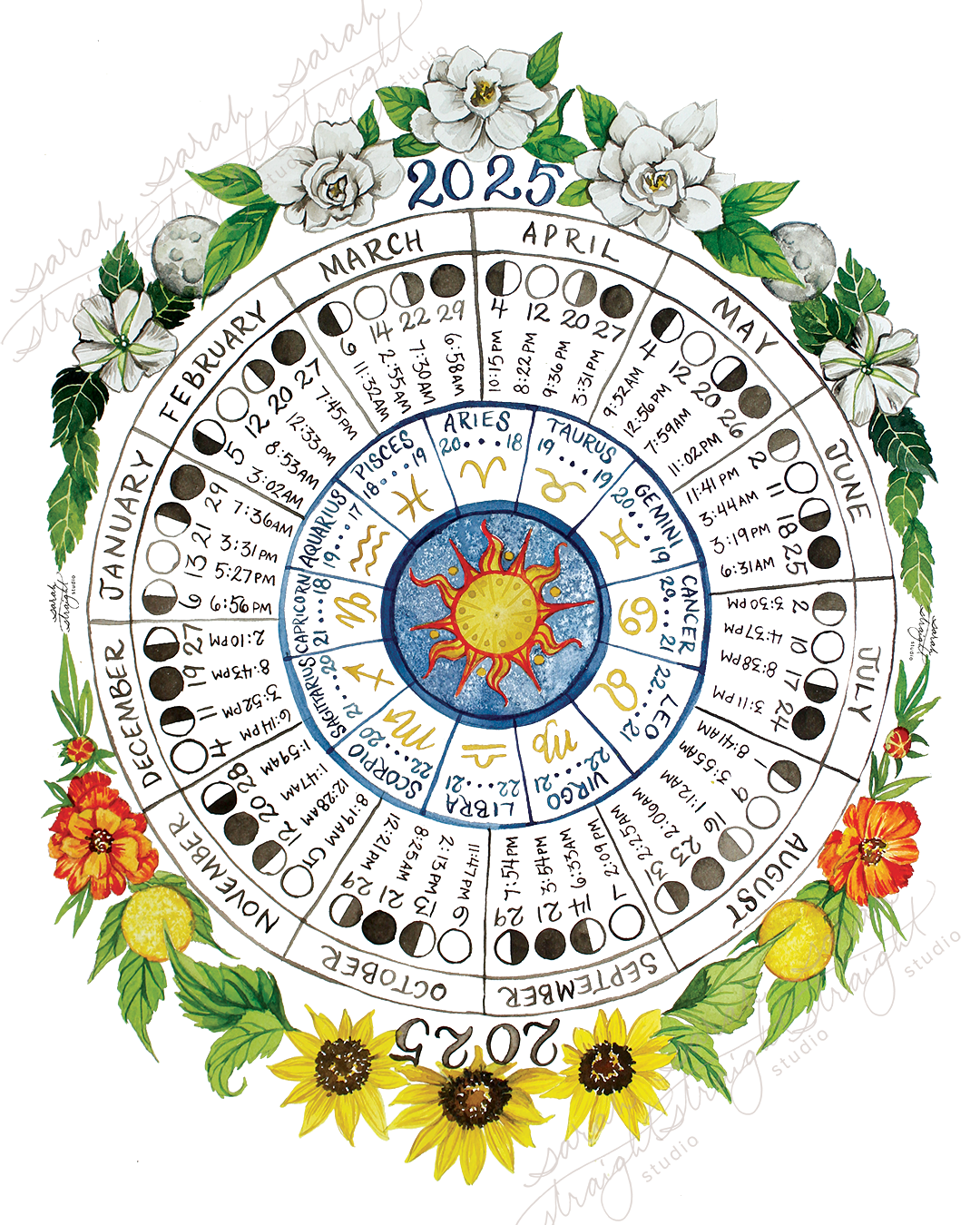 坂本龍一 坂本図書 moon calendar 2025 坂本図書 on X: 